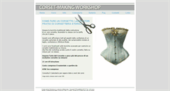 Desktop Screenshot of corsetlab.it