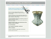 Tablet Screenshot of corsetlab.it